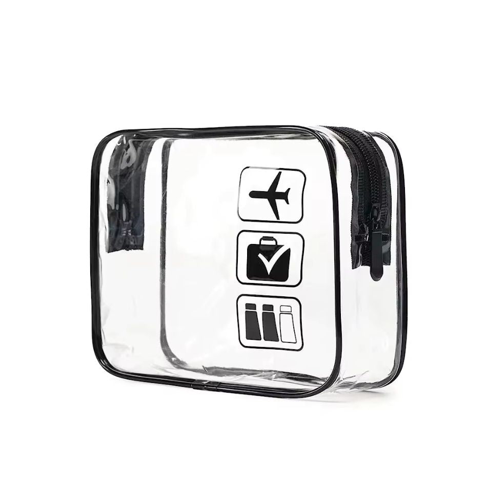 Trousse de toilette transparente spéciale contrôle cabine – Ma Trousse Parfaite